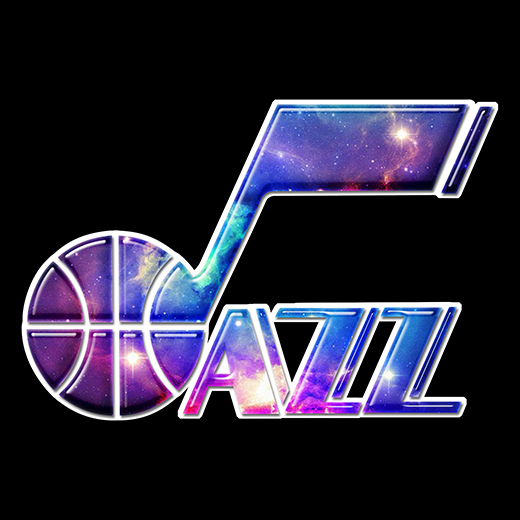 Galaxy Utah Jazz Logo iron on paper